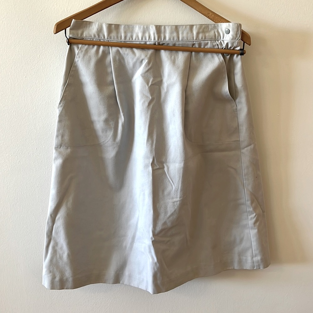 Vintage Laurenté Light Gray Skirt